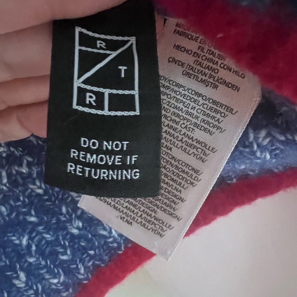 Polo Ralph Lauren USA Flag Patriotic Nautical Knit Womens Sweater Med Vintage - Picture 8 of 16